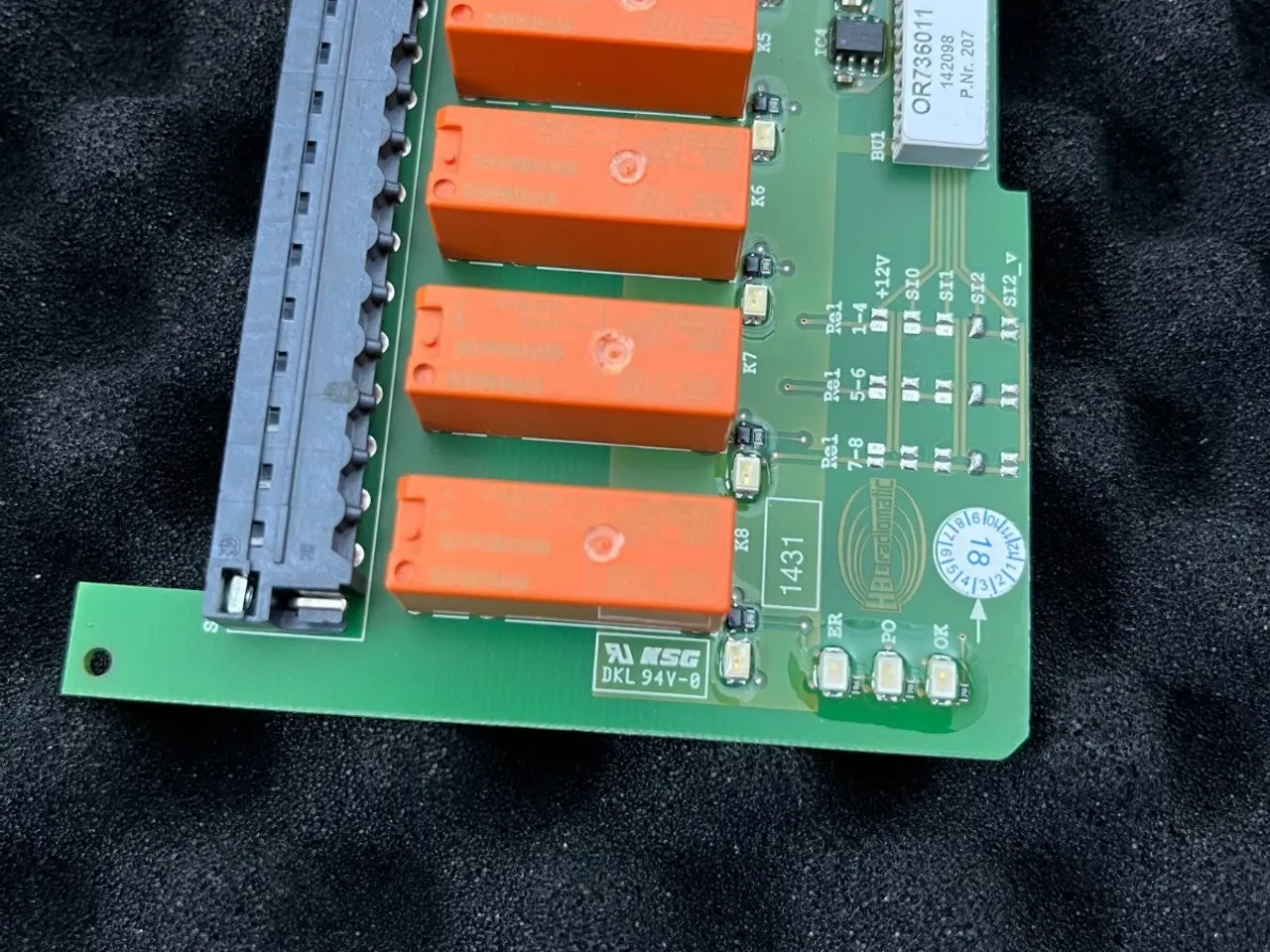 Billede 9 - HBC Radiomatic OR736011 relæ PCB CORTRONIC HKM