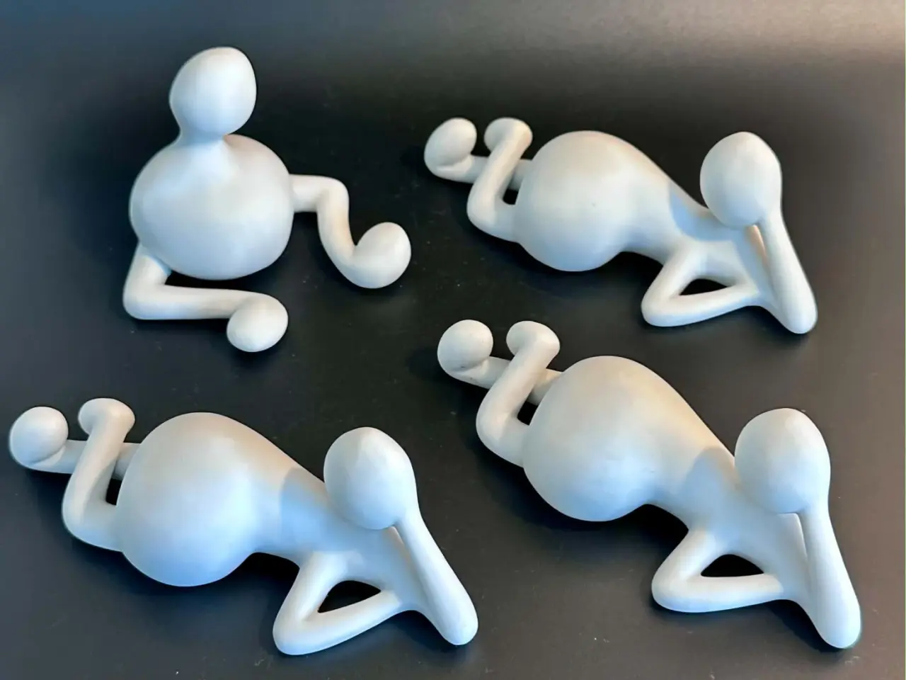 Billede 1 - Porcelænfigurer fra serien Musica Node, Royal Cope