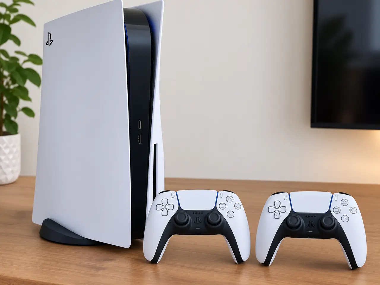 Billede 1 - Playstation 5 med 2 controller