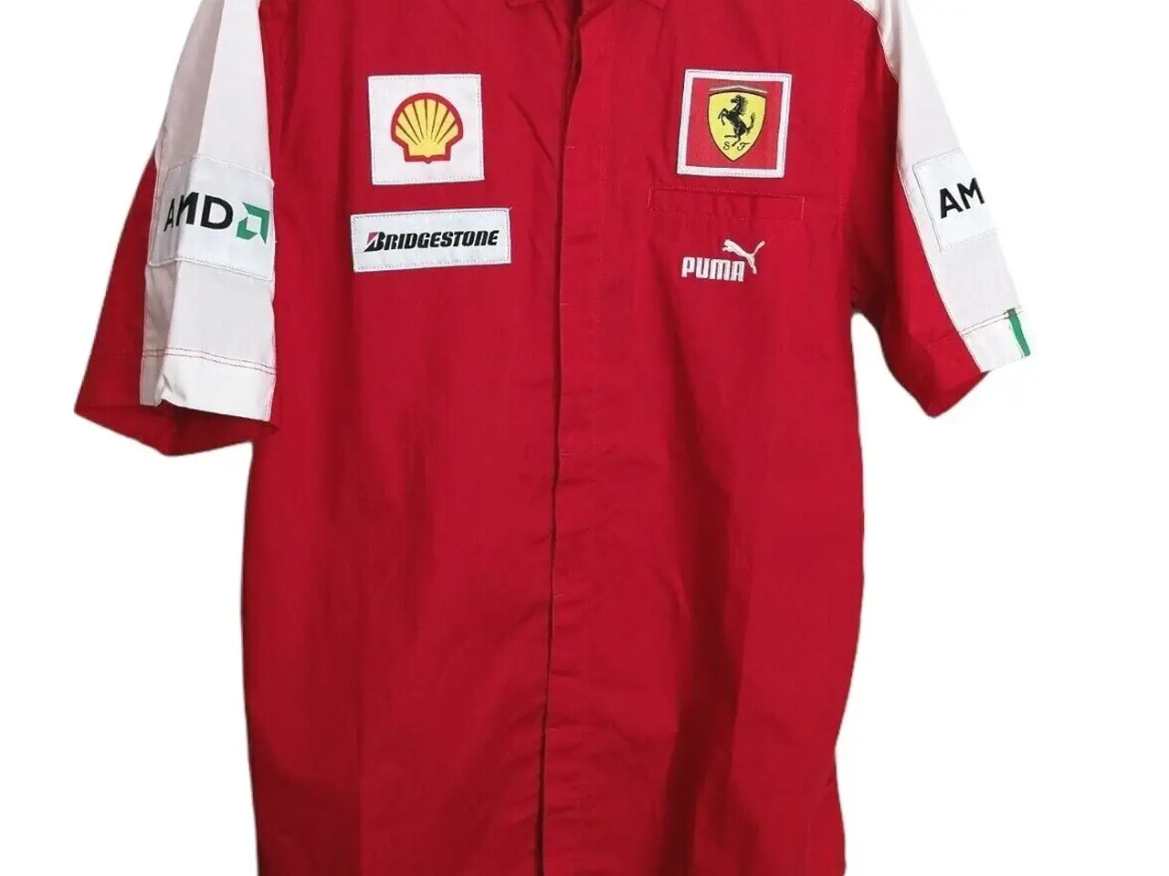 Billede 5 - PUMA FERRARI RETRO SKJORTE, STR XL