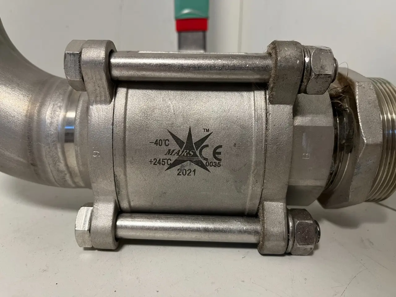 Billede 6 - Stainless Steel Ball ventil DN50 PN63 MARS 90° PN