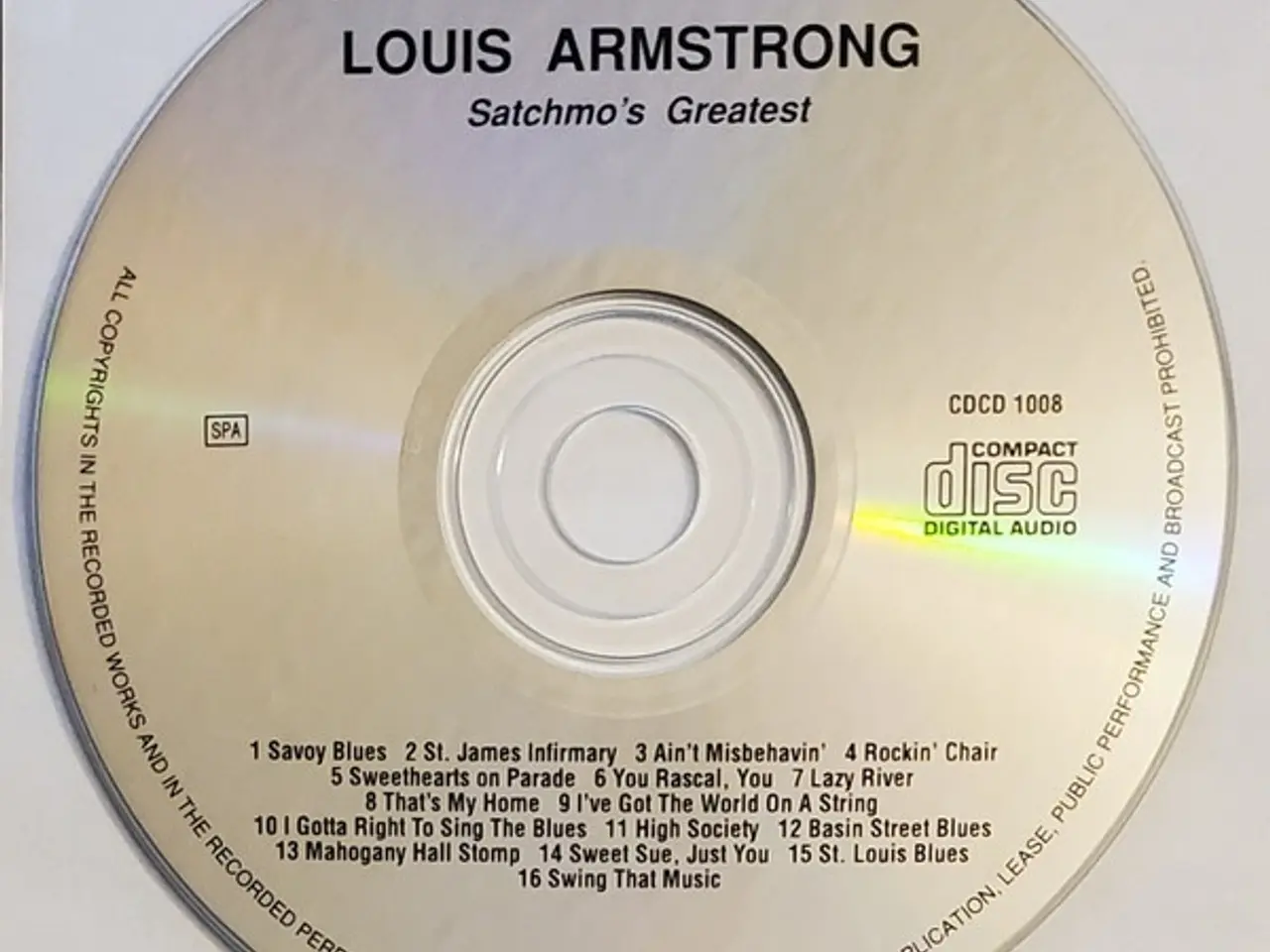 Billede 3 - Louis Armstrong – Satchmo's Greatest – CD