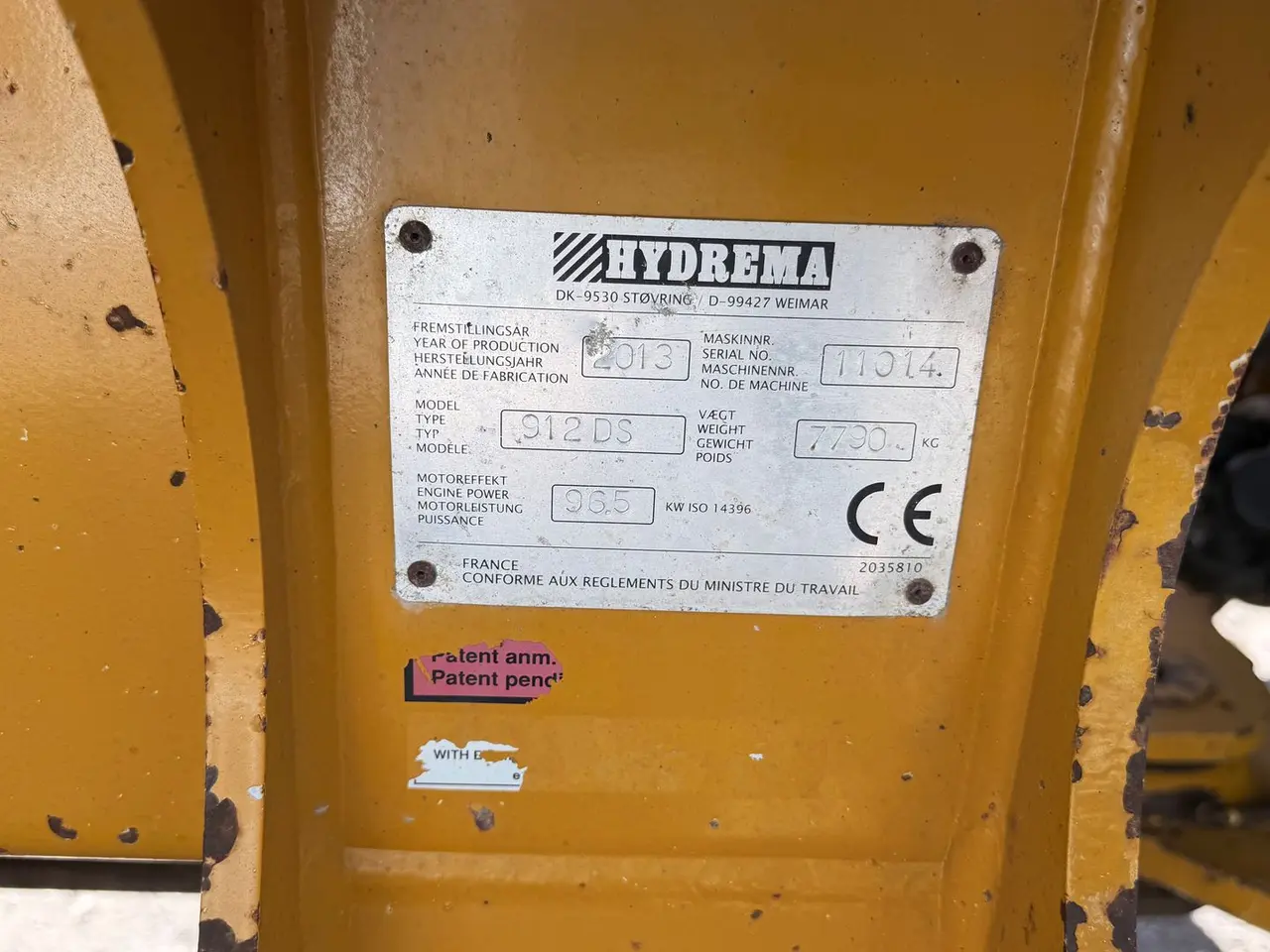 Billede 15 - Hydrema 912DS Multitip 912DS med multitip samt centralsmøring