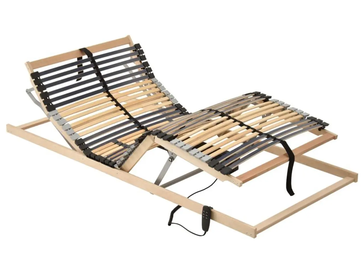 Billede 1 - Elektrisk lamelbund 42 lameller 7 zoner 90 x 200 cm