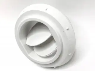 Varmluftdyse lukbare Hvid 60 mm