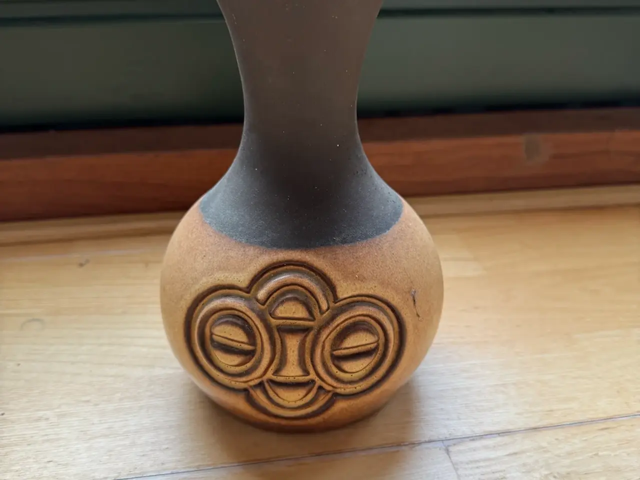 Billede 1 - Frank keramik vase brun