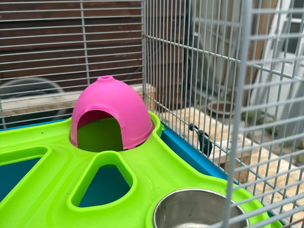Billede 4 - Bur til hamster eller lille gnaver med tilbehør 