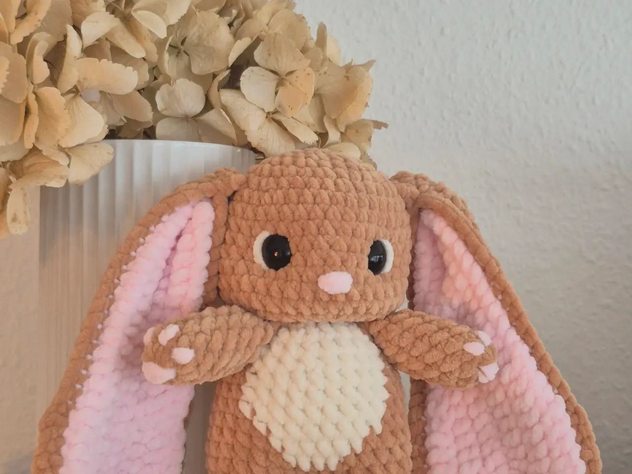 Billede 1 - Hæklet kanin bamse