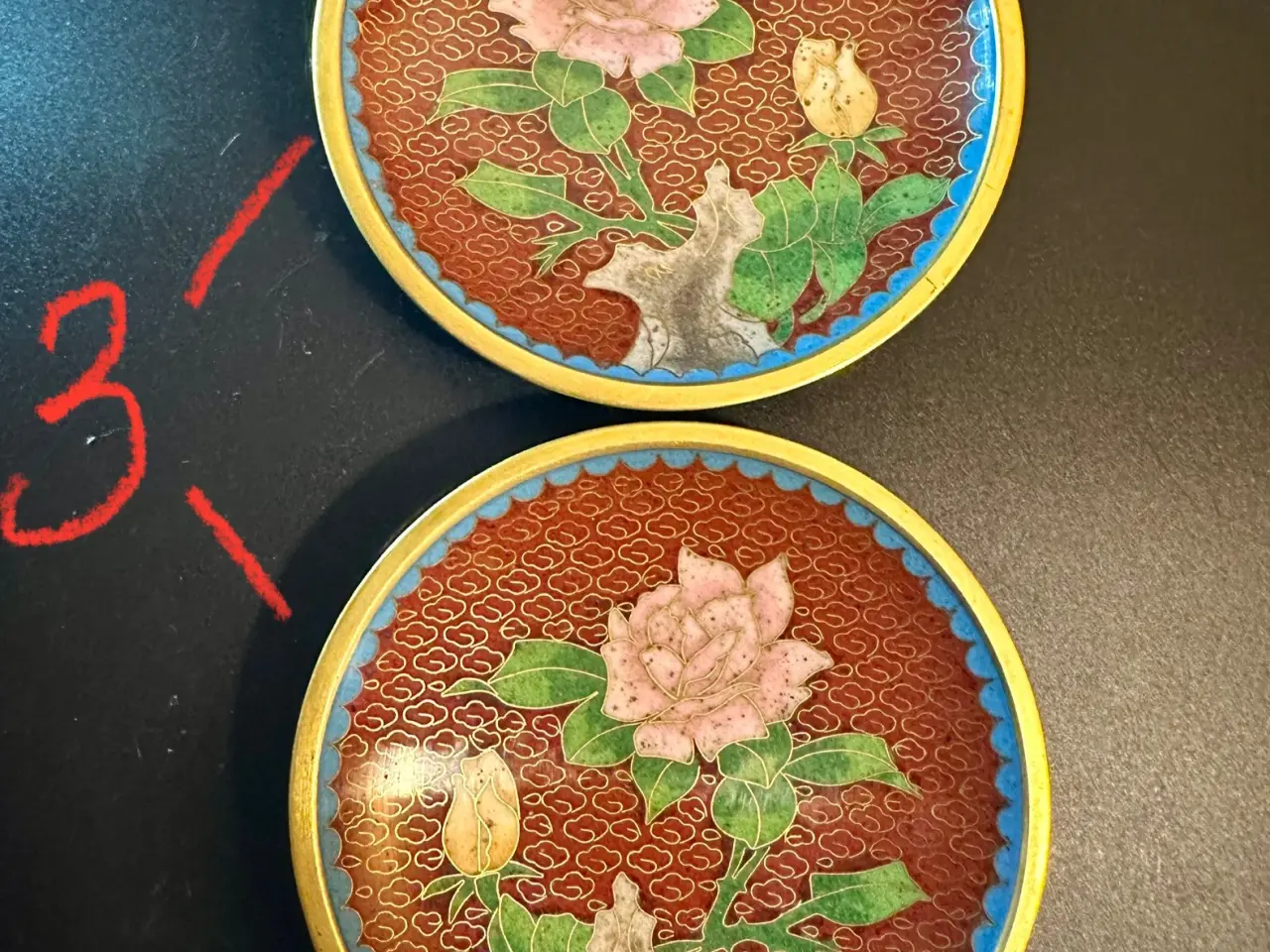 Billede 9 - Vintage CLOISONNE genstande sælges. Læs beskrivels