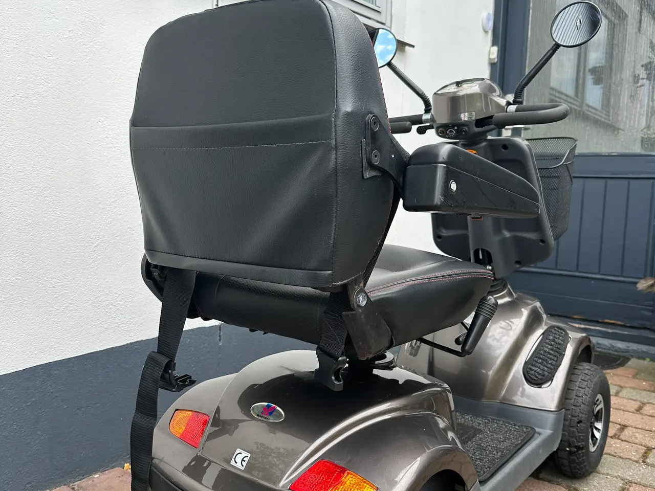 Billede 4 - Flot 4-hjulet Heartway el-scooter i mocca