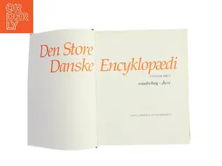 Den Store Danske Encyklopædi. Bind 20: vandrebog – Åver af Danmarks Nationalleksikon (Bog)