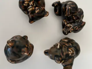 Bjørne fra Den Kongelige Porcelænsfabrik
