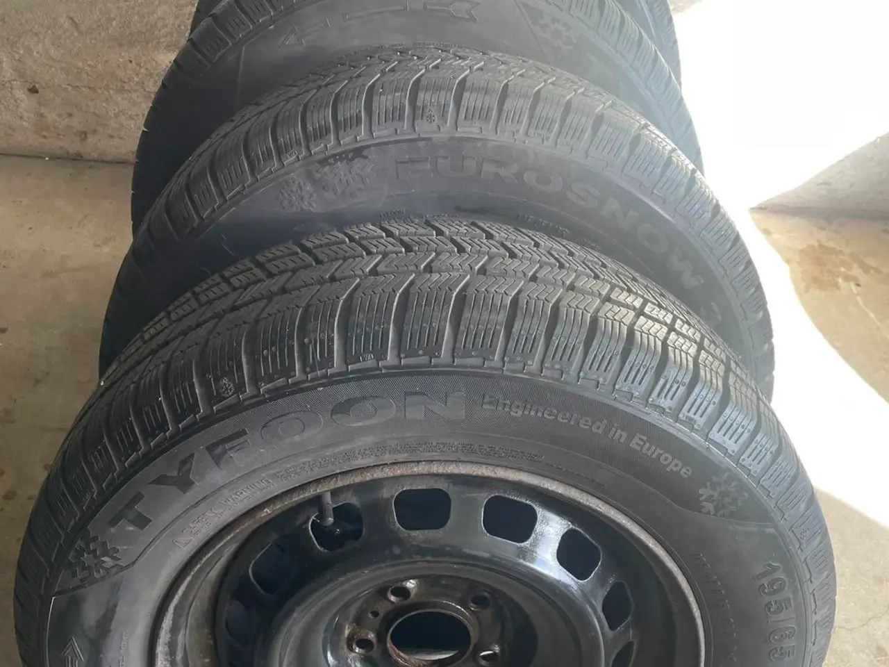 Billede 2 - 15 Peugeot/Citroën vinterhjul m.næste ny vinterdæk