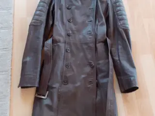 Skind trenchcoat