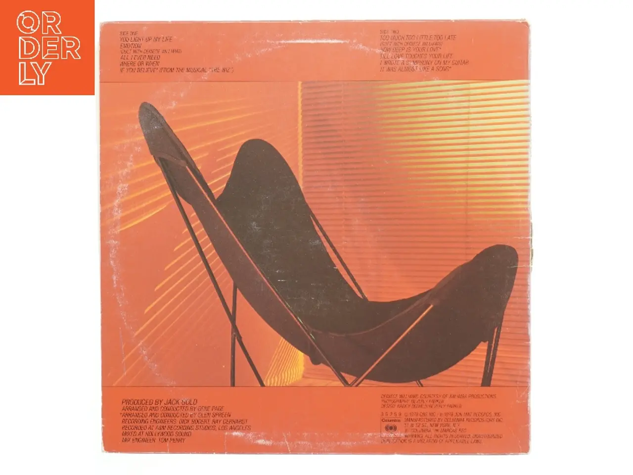Billede 2 - Johnny Mathis - You Light Up My Life LP fra Columbia