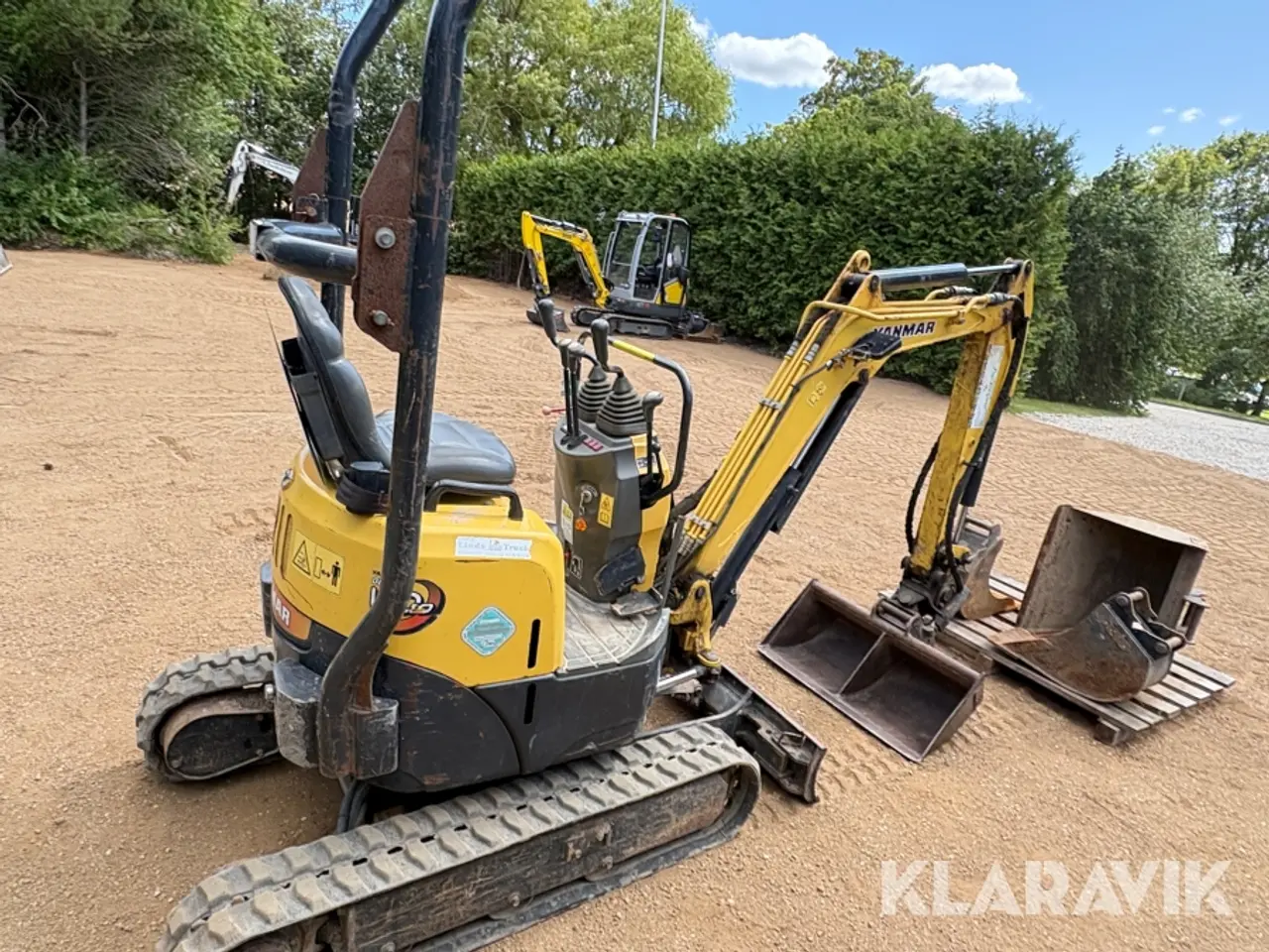 Billede 9 - Gravemaskine Yanmar ViO 1.2tons Gm13
