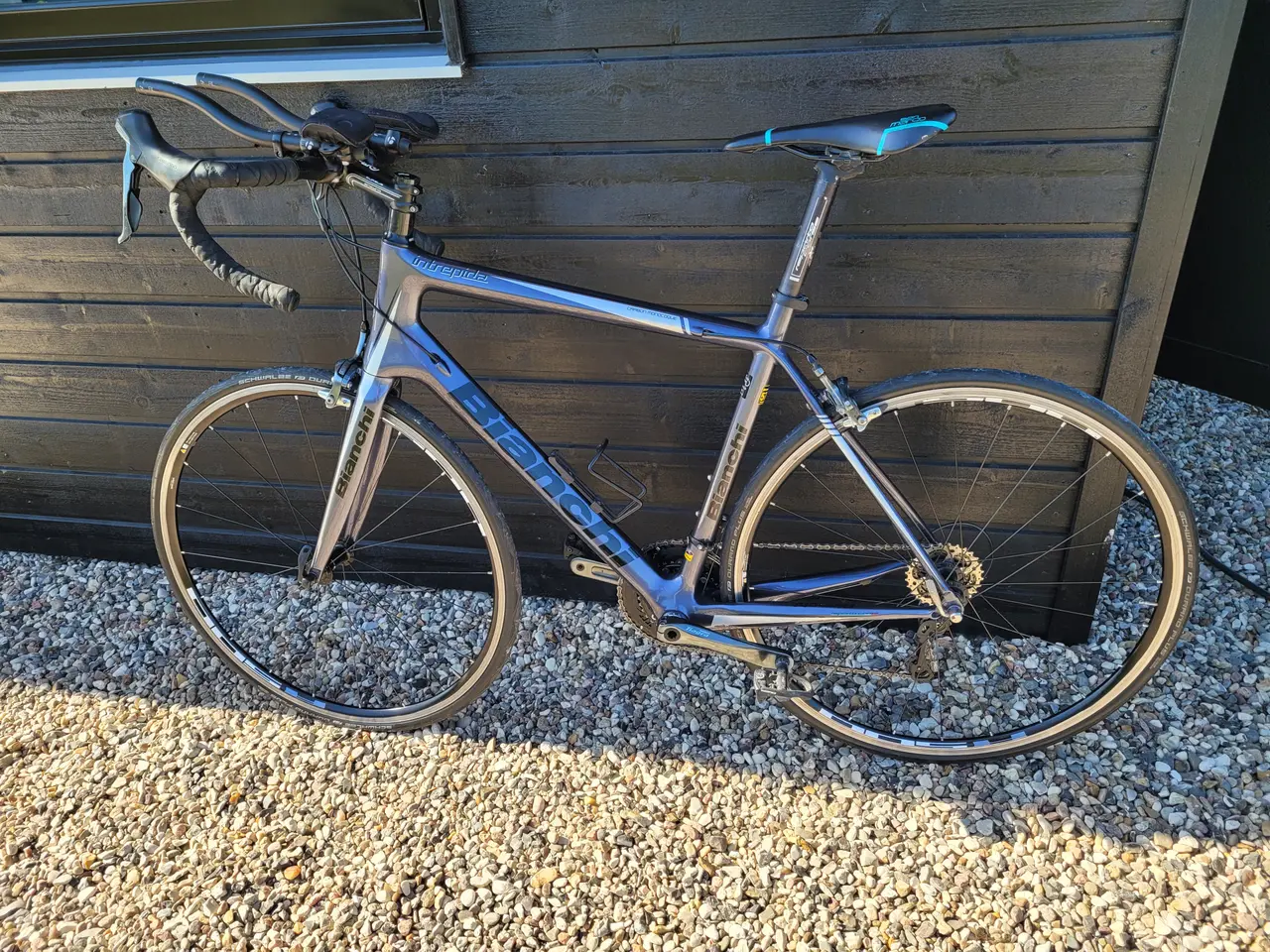 Billede 1 - Flot og velholdt carbon racercykel