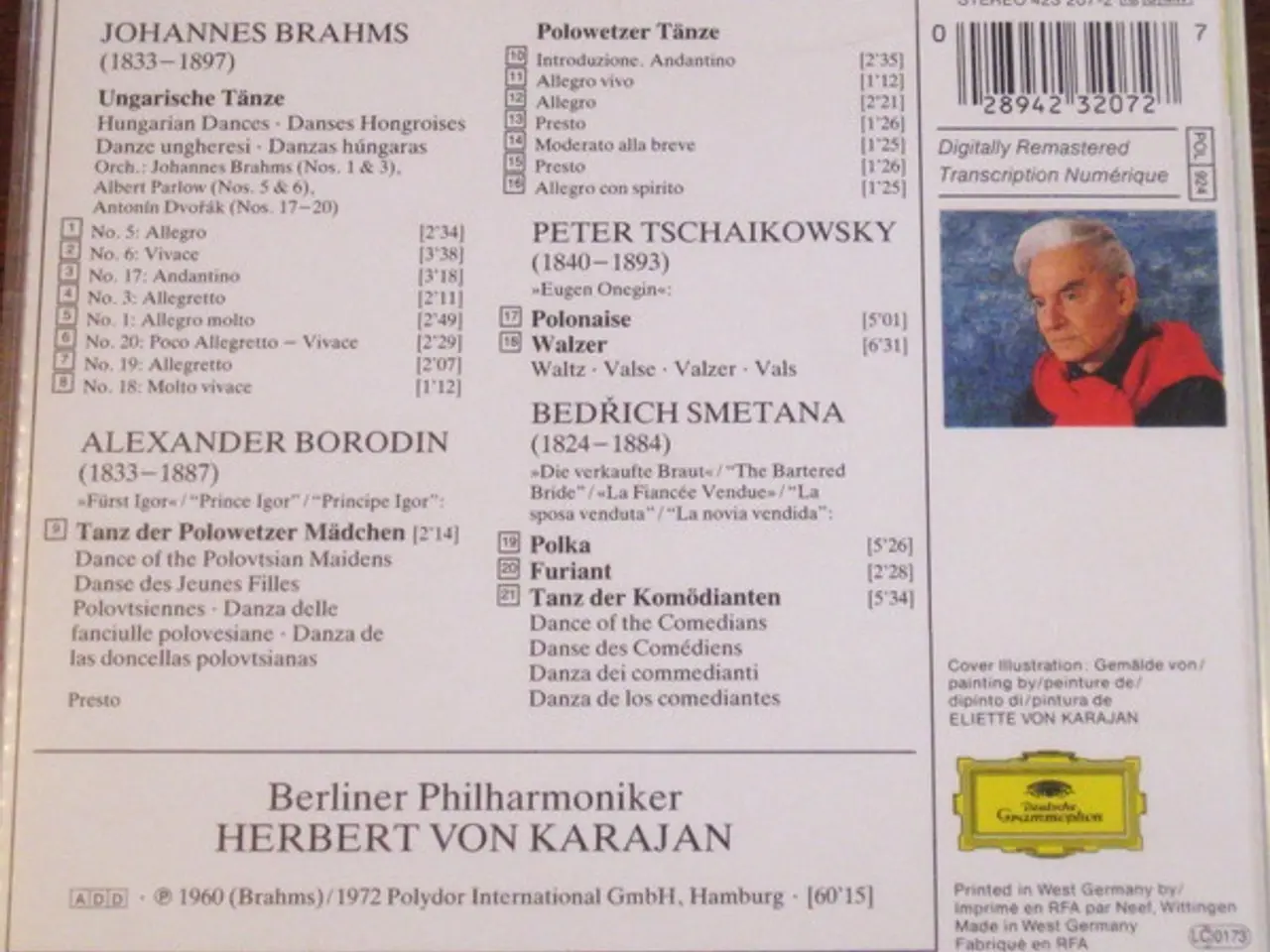 Billede 2 - Borodin* · Brahms* ·… – Borodin: Polovtsian… – CD