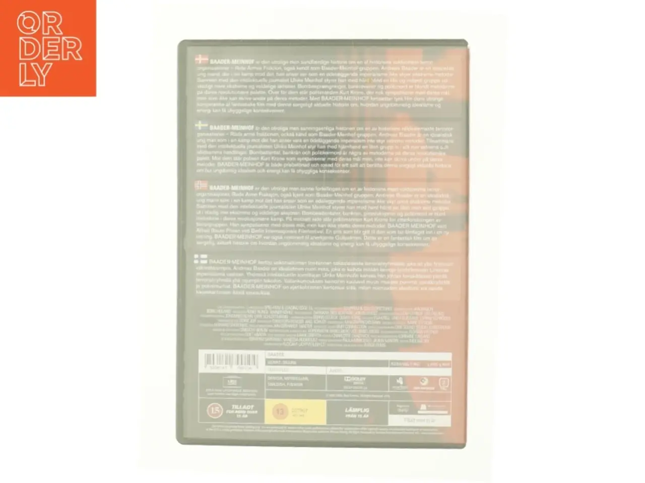 Billede 2 - Baader meinhof fra DVD