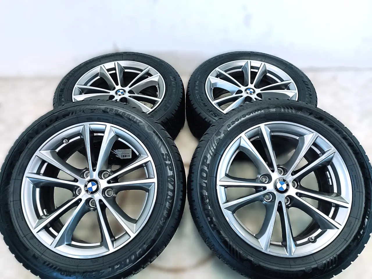 Billede 3 - 5x112 17" ET27 nav 66,6ø BMW vintersæt inkl.TPMS