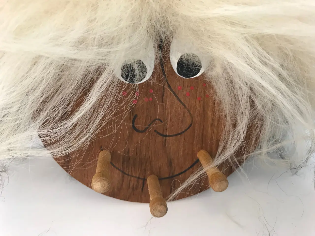 Billede 3 - Svensk retro teak knage