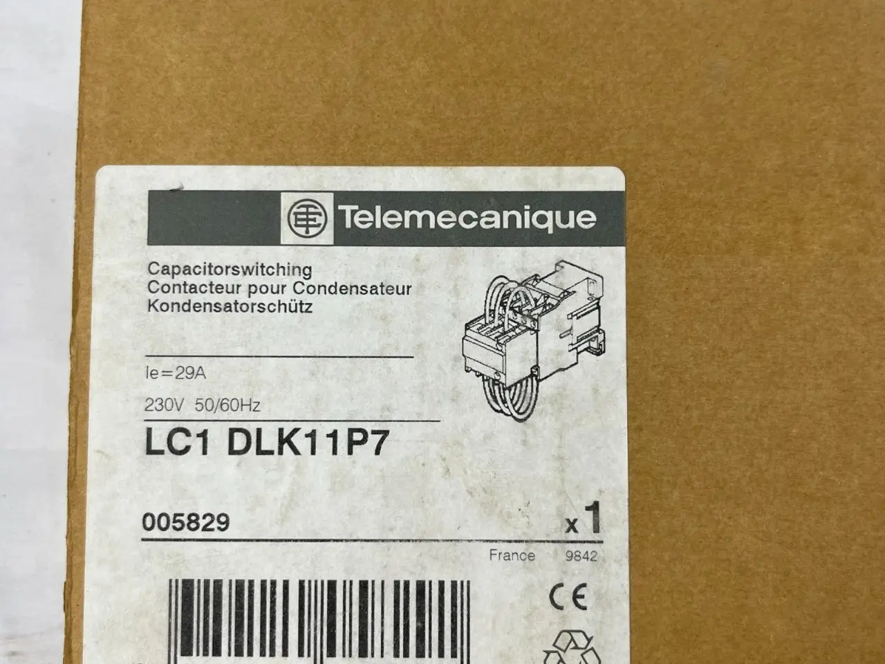 Billede 4 - Telemecanique LC1DLK11P7 Capacitor Switching 29A