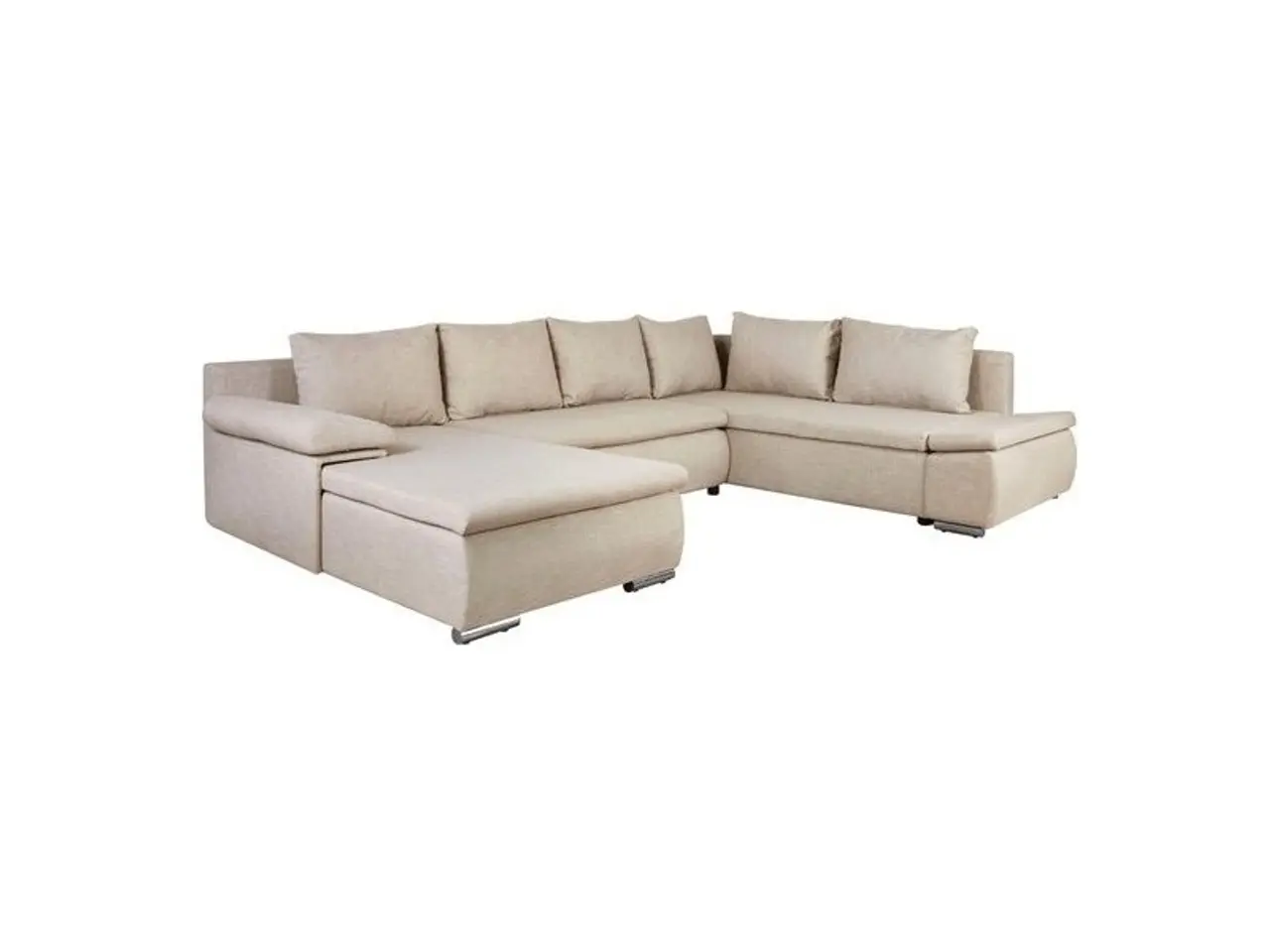 Billede 6 - Romo U-Sofa Vesntrevendt - integreret sovefunktion