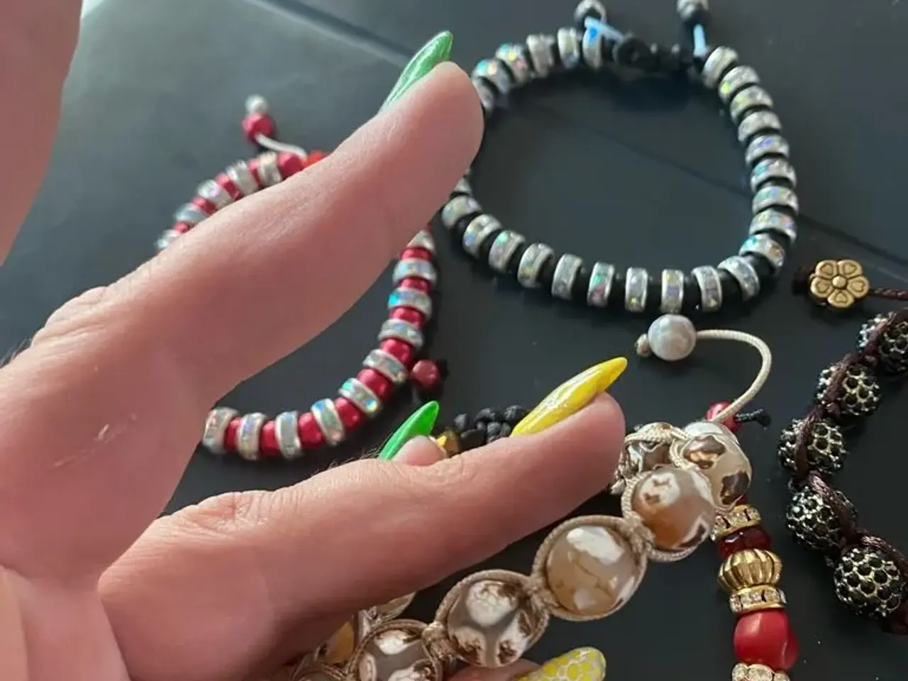 Billede 7 - Nye knyttede armbånd