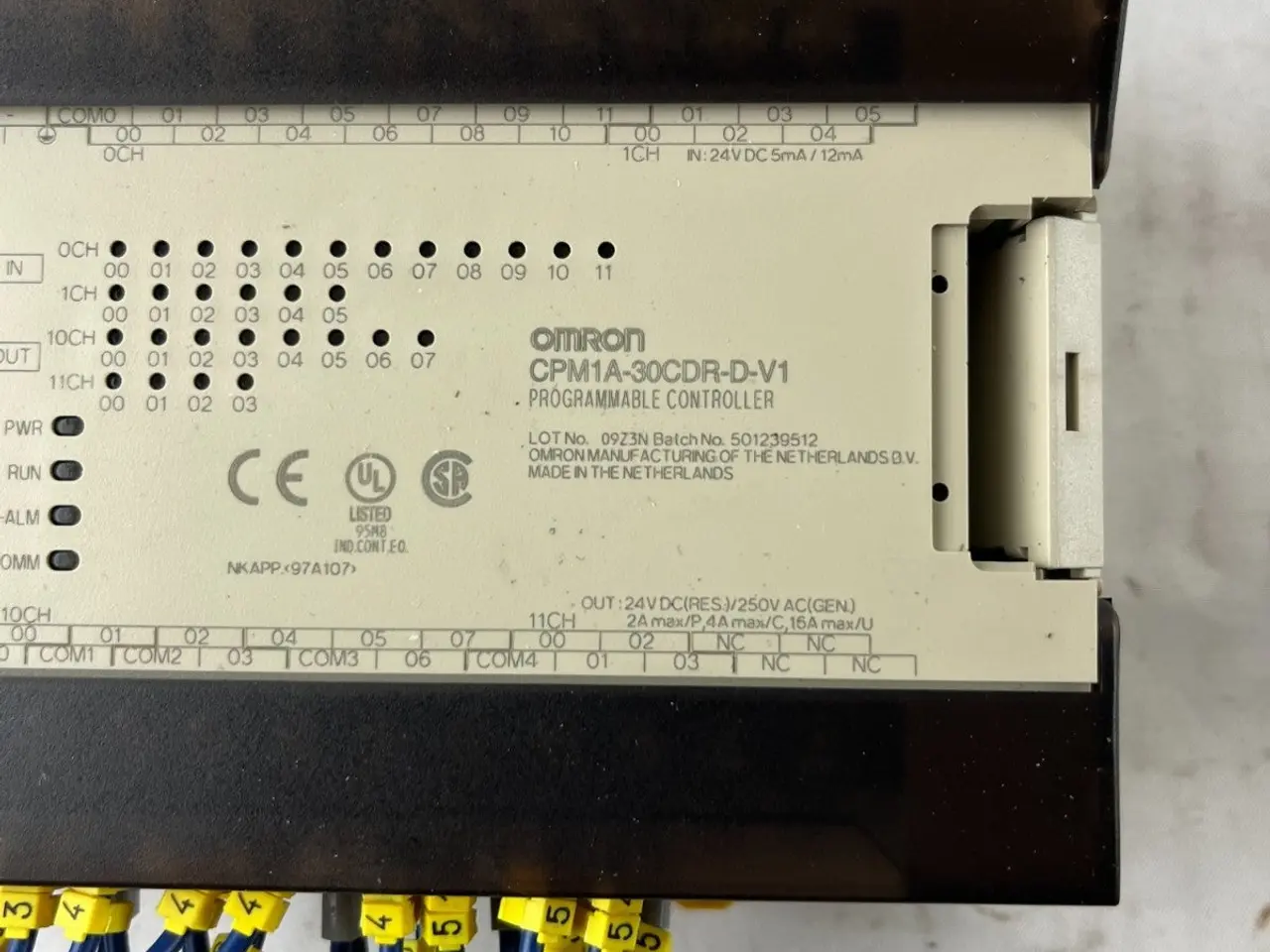 Billede 6 - Omron CPM1A-30CDR-D-V1 PLC Controller 24VDC 30 I/O