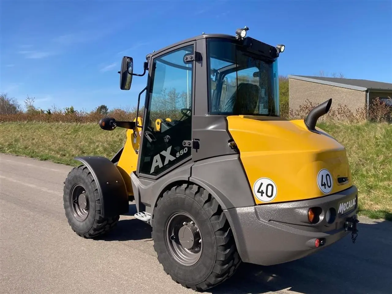 Billede 1 - Mecalac AX 850 Monobom med hydraulisk hurtigskift