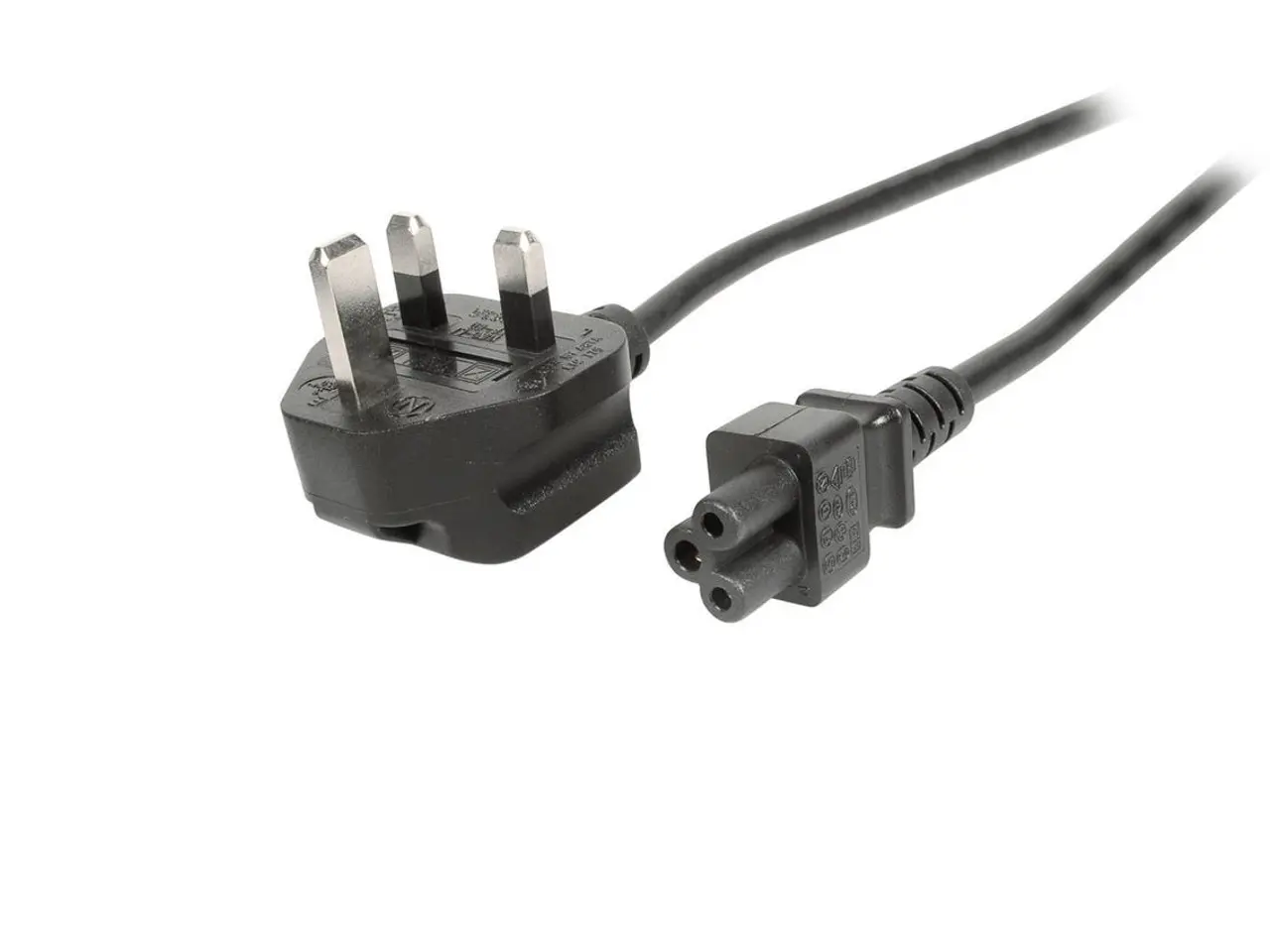 Billede 1 - Strømkabel med 3-pin UK-stik