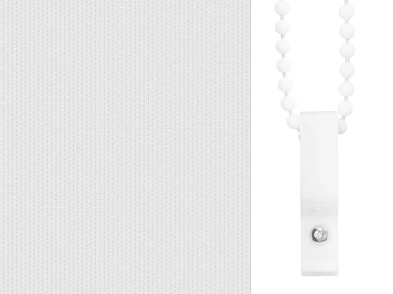 Billede 10 - Mørklægningsrullegardin 75×210 cm - stofbredde 70,7 cm, hvid polyester