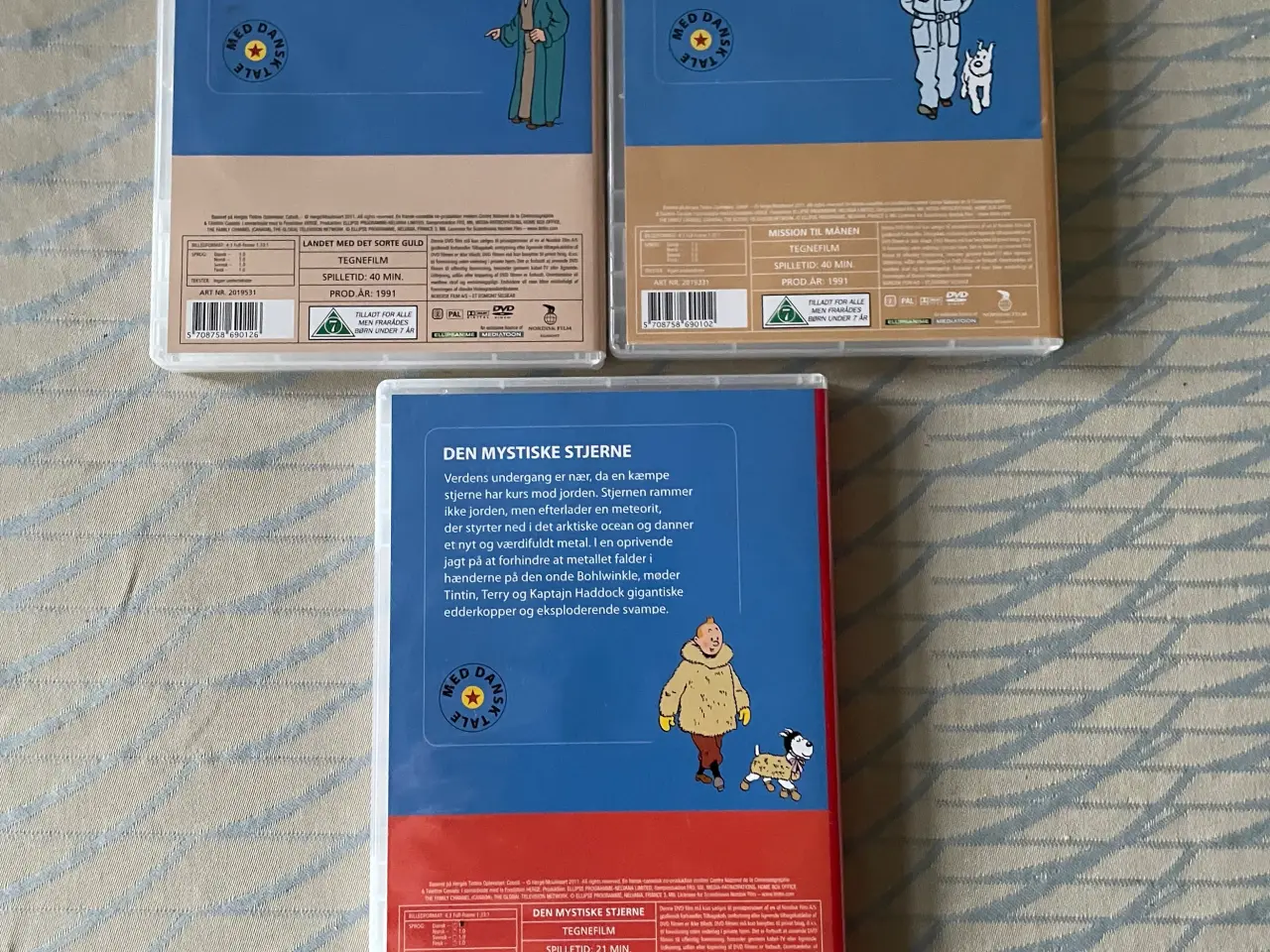 Billede 2 - Tintin 3 stk. dvd’er