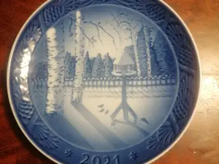 Royal Copenhagen juleplatte 2021