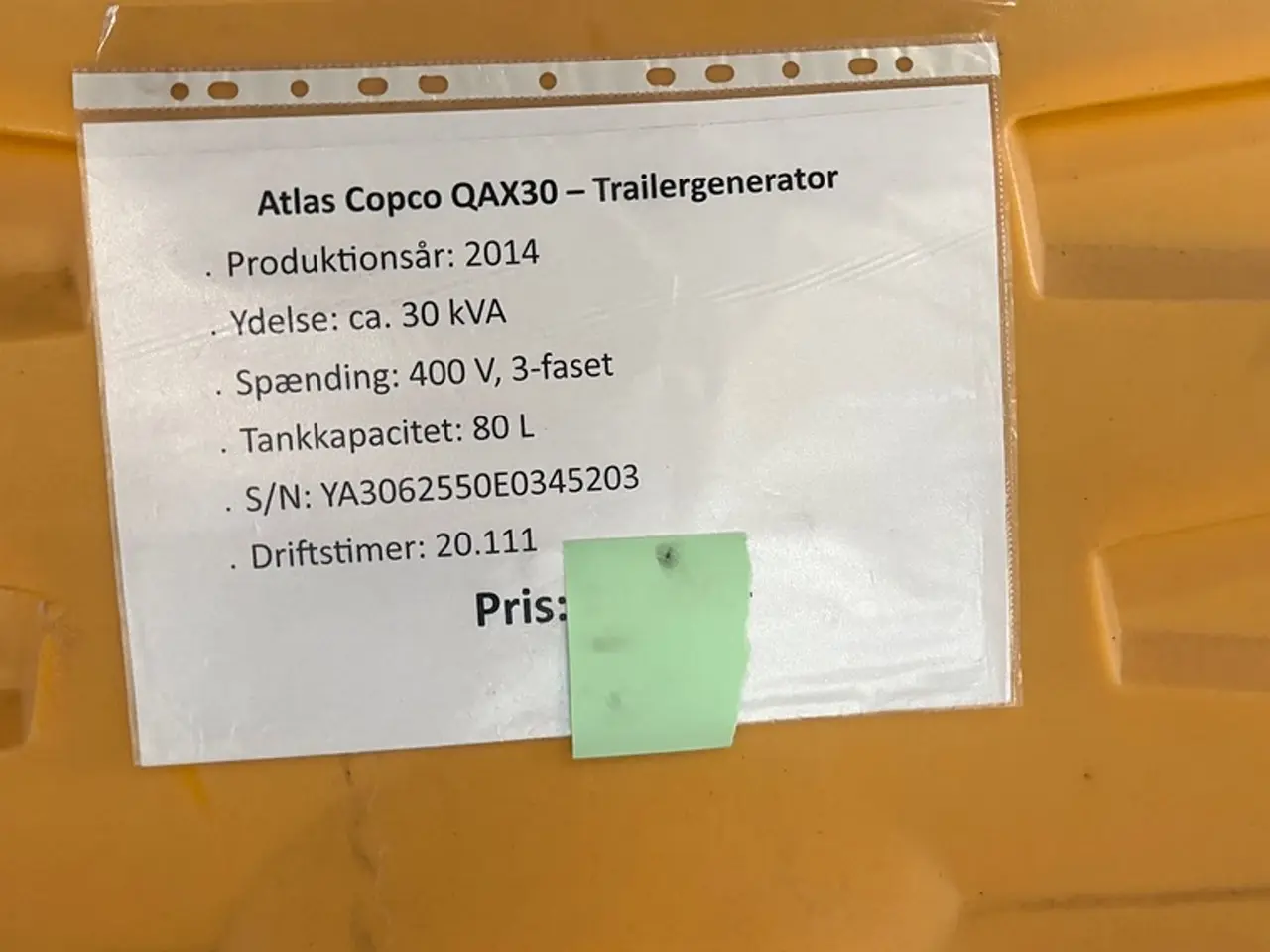 Billede 4 - Atlas Copco QAX30, 30 kVA