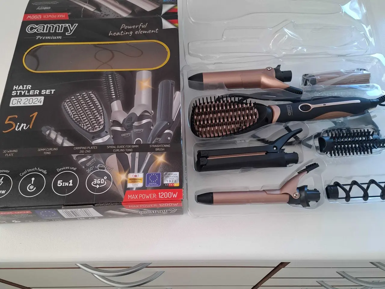 Billede 1 - Hair styler set 5 in 1.
