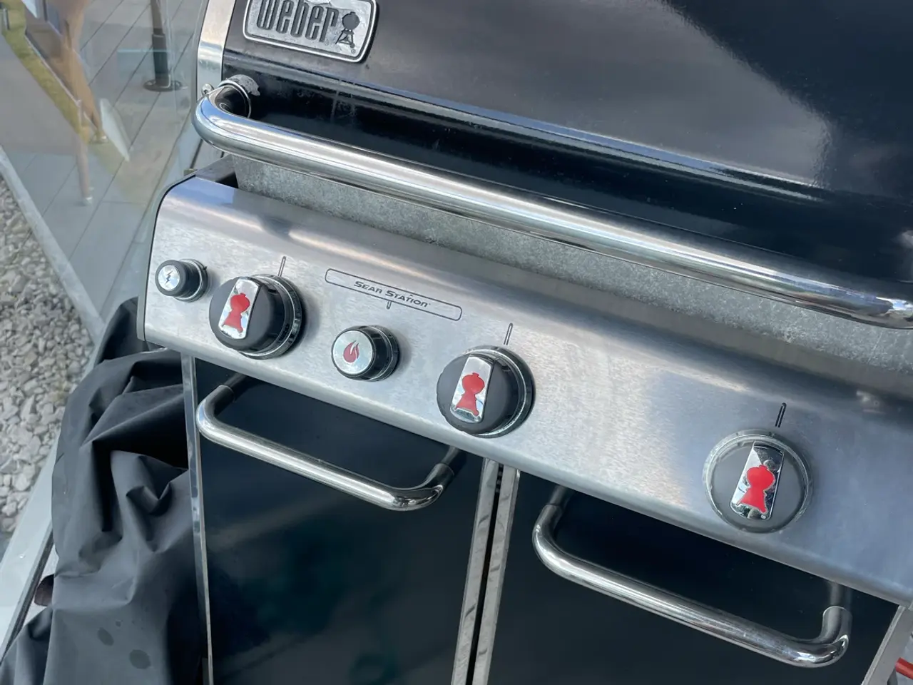 Billede 1 - Weber gasgrill med sidebrænder