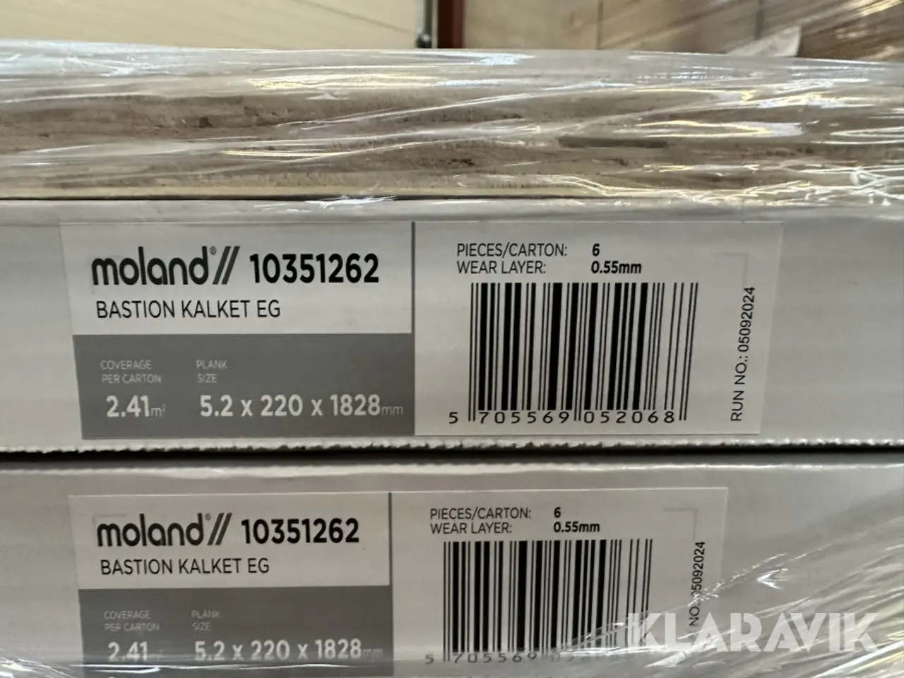 Billede 6 - Gulv Moland Bastion Wideplank Design Eg Kalket - 86,76m2