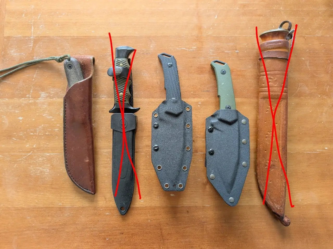 Billede 1 - Forskellige knive