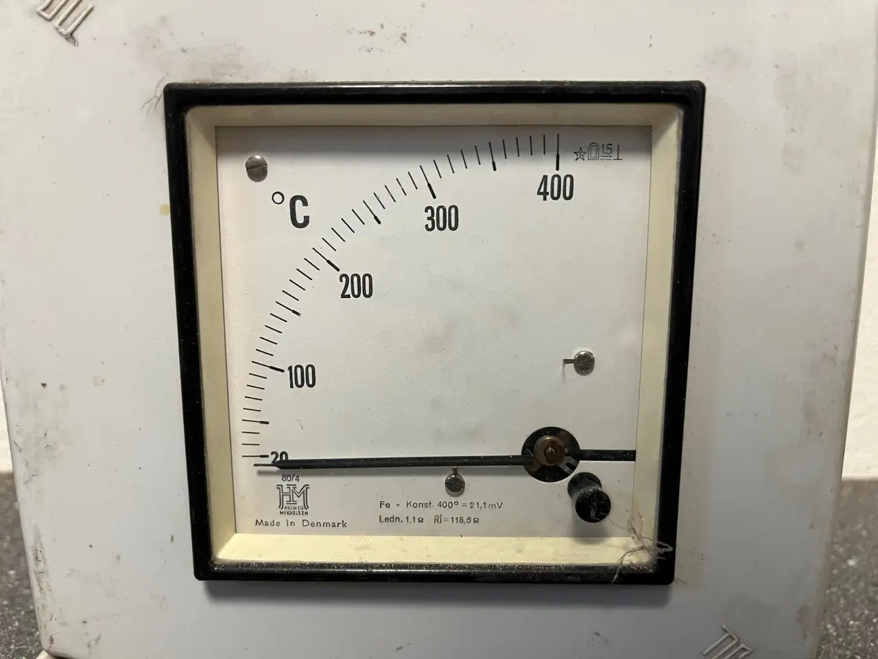 Billede 8 - Vintage H. Helweg Mikkelsen Analog Temperature