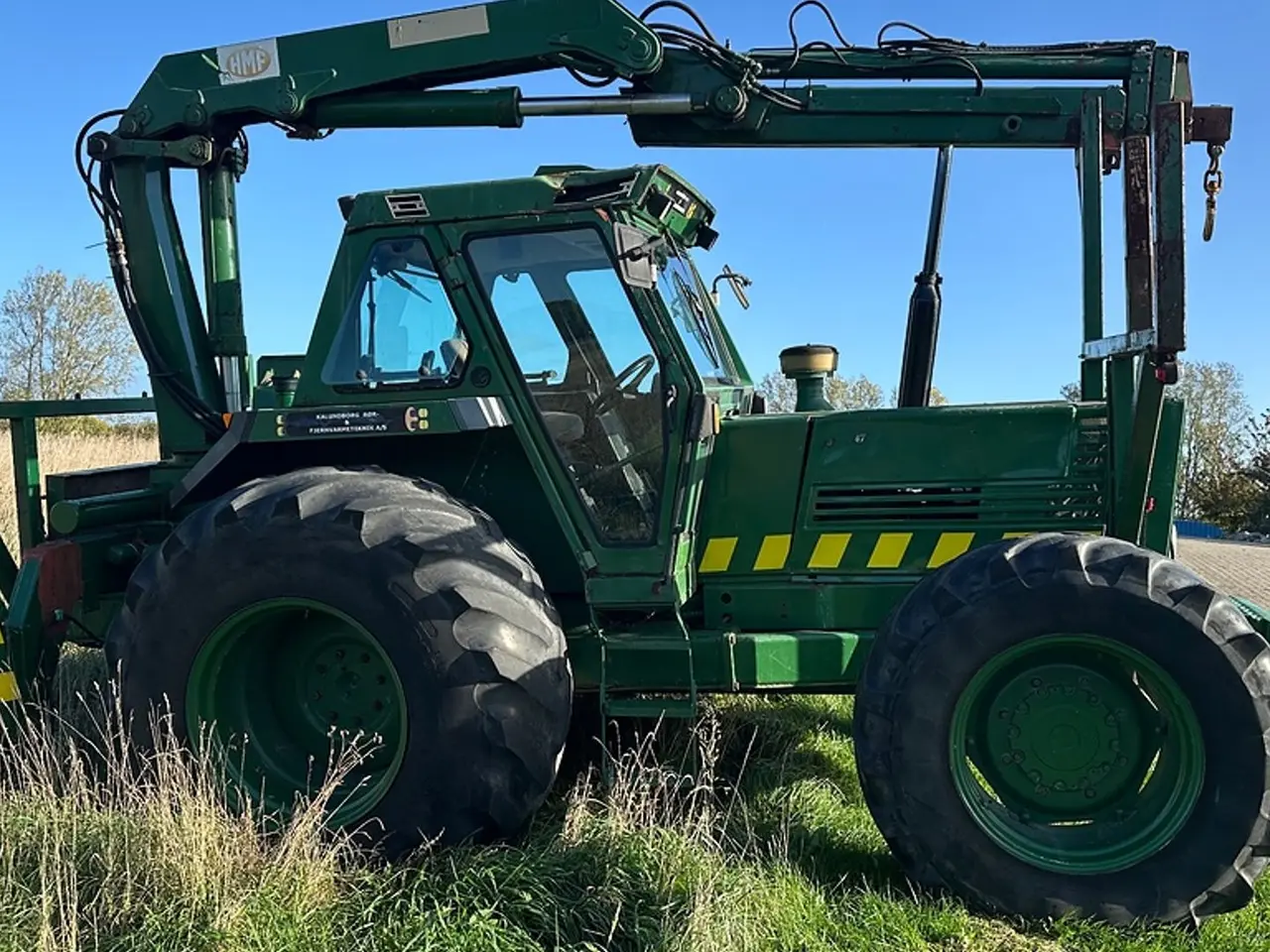 Billede 4 - Fiat 140 - 90 Traktor med kran