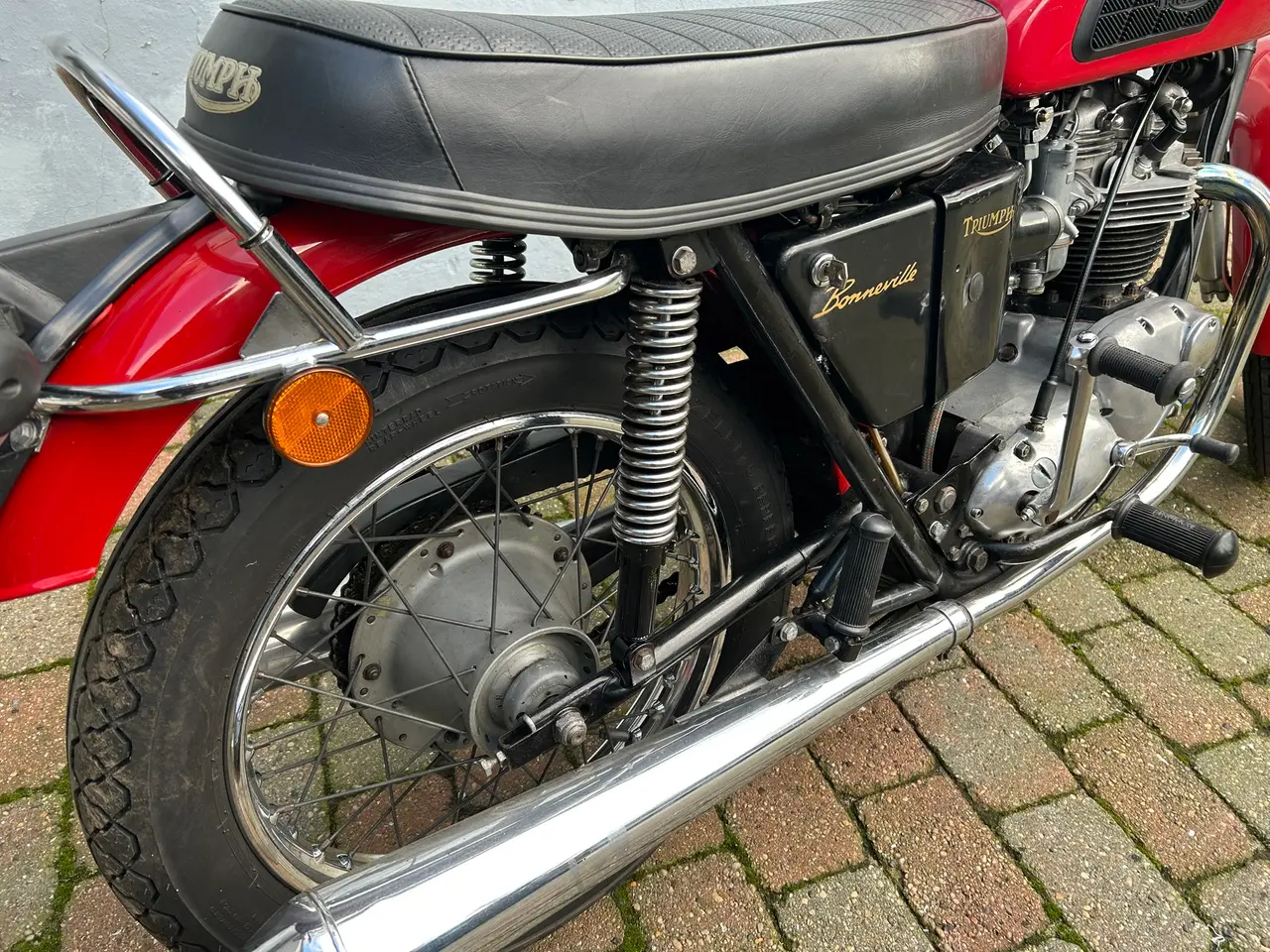 Billede 7 - Triumph Bonneville T120 årg 1973