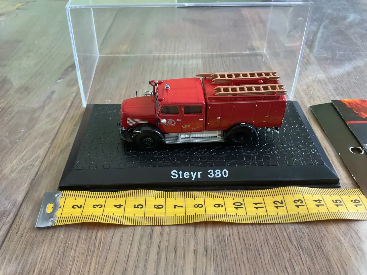Billede 2 - Model brandbil steyr 380