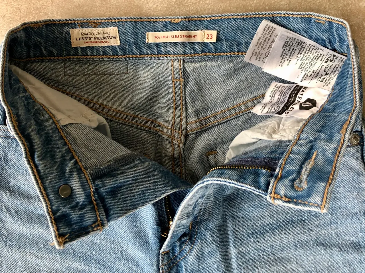 Billede 2 - Jeans til slank teenagepige