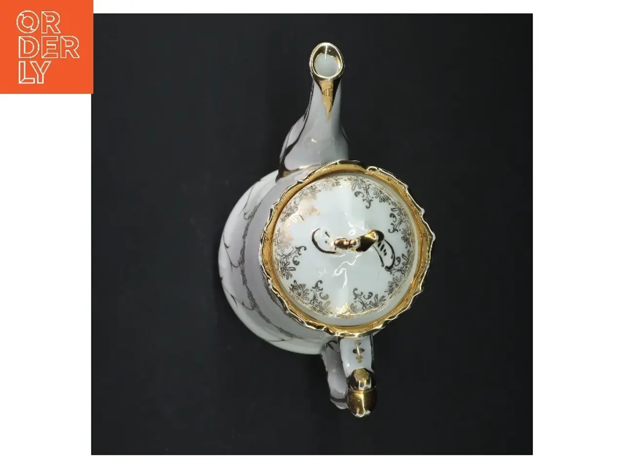 Billede 5 - Dekorativ porcelænskande (str. H. 25 cm)