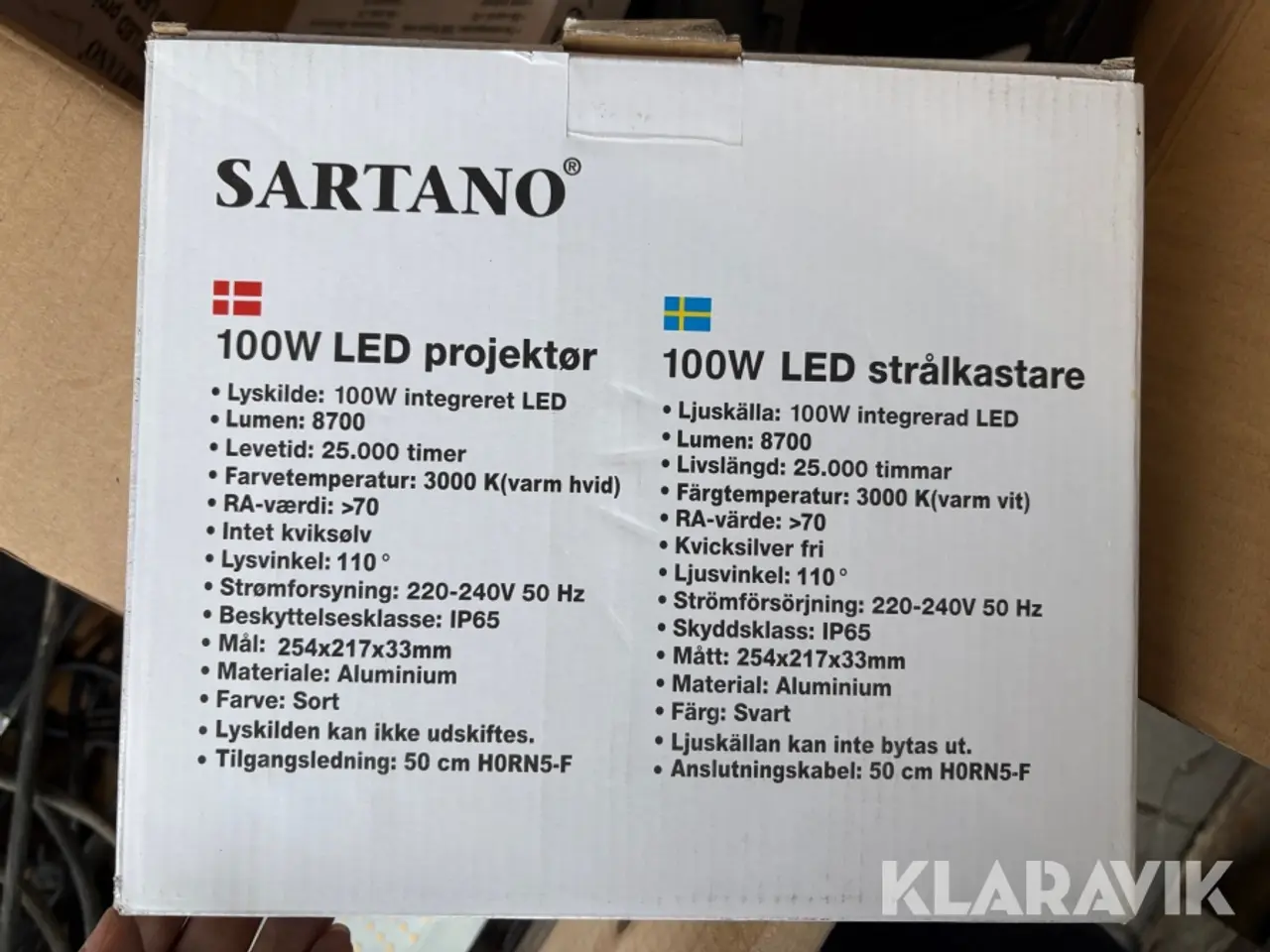 Billede 6 - Projektører Sartano - 1 palle