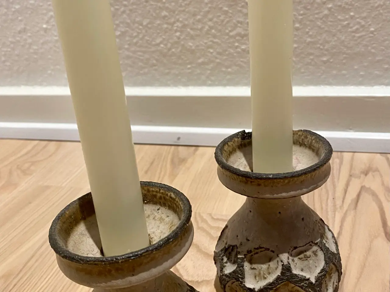 Billede 2 - Løvemose Keramik, vase og lysestager