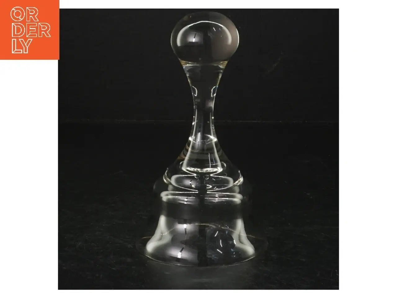 Billede 2 - Glas klokker (str. H. 15,5 cm. ø. 8,5 cm)