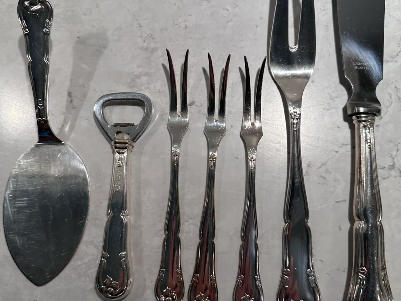 Billede 1 - Liselund serveringsbestik