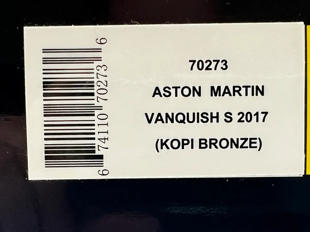 Billede 11 - 2017 Aston Martin Vanquish S AUTOart - 1:18